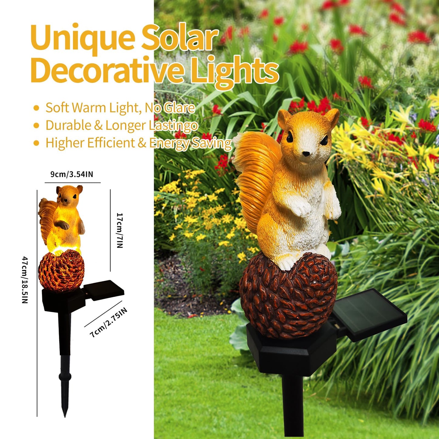QH & Garden Halloween Outdoor Decoration Solar Lights, Waterproof Ghost Lights, Skull Solar Garden Lights with Black Crow on Skull, Skeleton Stakes with LED Lights, Stunning Halloween Decorations